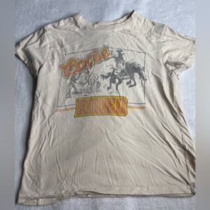 Coors Rodeo Cream Short Sleeve Tee